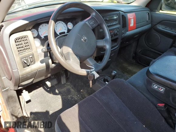 2005 Dodge Ram 2500 ST with VIN 3D7KS26D75G850709, listed as a Copart auction lot 72594704 with 80,777 mi miles and Salvage Title. Bid and sale history available at carsss.com. Image 8.