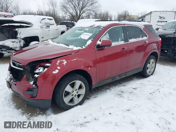 2012 Chevrolet Equinox LT w/1LT with VIN 2GNFLEE51C6244780, listed as a IAAI auction lot 41470402 with 214,916 mi miles. Bid and sale history available at carsss.com. Image 2.