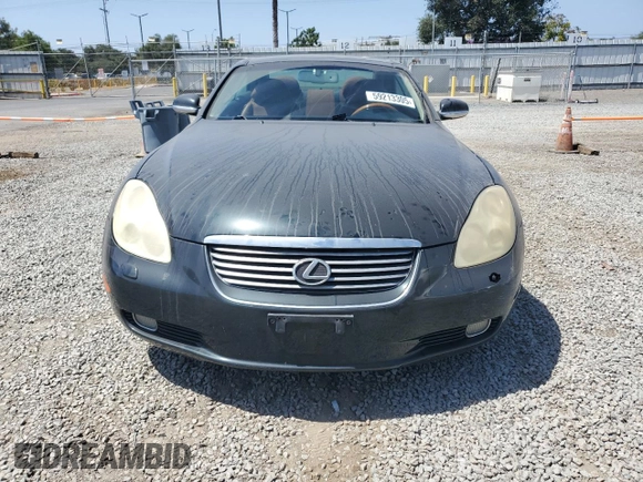 2002 Lexus SC 430 с VIN JTHFN48Y420024638, выставлен на аукционе Copart как лот 59213305 с пробегом 241 471 миль миль и Чистый • Clean title. История ставок и продаж доступна на DreamBid. Изображение 5.
