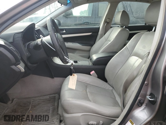 2007 Infiniti G35 Journey with VIN JNKBV61E67M701960, listed as a Copart auction lot 79696094 with 170,233 mi miles and Salvage Title. Bid and sale history available at DreamBid. Image 7.