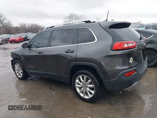 2017 Jeep Cherokee Limited with VIN 1C4PJLDB3HW518184, listed as a IAAI auction lot 41198338 with 172,094 mi miles. Bid and sale history available at carsss.com. Image 14.