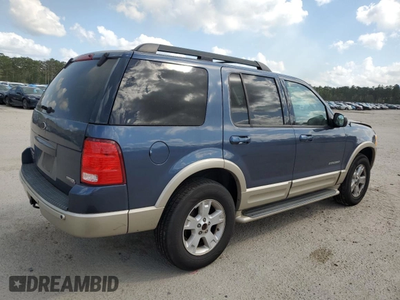 2005 Ford Explorer Eddie Bauer z VIN 1FMZU64K25UA68211, wystawiony jako Copart lot #51275025 z przebiegiem 220 353 mil mil oraz Szkoda całkowita • Salvage title. Historia ofert i sprzedaży dostępna na DreamBid. Obrazek 3.