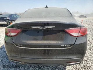 2015 Chrysler 200 S with VIN 1C3CCCDG5FN731987, listed as a Copart auction lot 47821015 with 40,540 mi miles and Non Repairable. Bid and sale history available at carsss.com. Image 6.