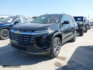 2025 Chevrolet Equinox FWD LT with VIN 3GNAXHEG2SL250745, listed as a IAAI auction lot 41987143 with 3,287 mi miles. Bid and sale history available at carsss.com. Image 2.