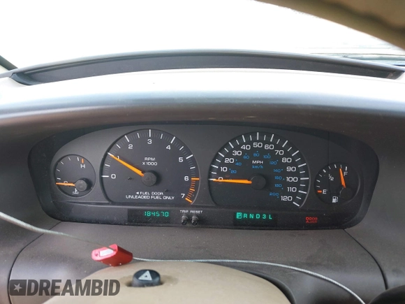 1997 Chrysler Town & Country with VIN 1C4GT64L7VB436658, listed as a IAAI auction lot 41823587 with 184,570 mi miles and . Bid and sale history available at DreamBid. Image 7.