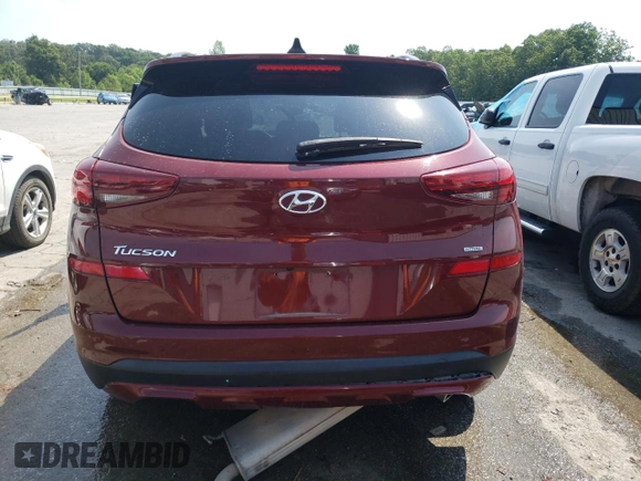 2019 Hyundai Tucson Sport z VIN KM8J3CAL5KU969225, wystawiony jako Copart lot #60997553 z przebiegiem Nie podano mil oraz Szkoda całkowita • Salvage title. Historia ofert i sprzedaży dostępna na DreamBid. Obrazek 6.