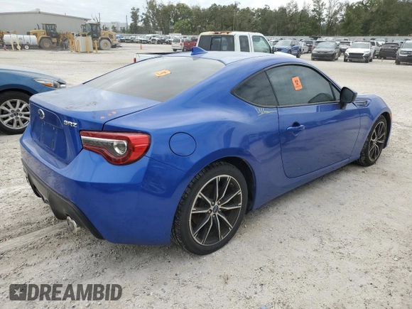 2017 Subaru BRZ Limited with VIN JF1ZCAC14H8600791, listed as a Copart auction lot 76173924 with 0 mi miles and Salvage Title. Bid and sale history available at carsss.com. Image 3.