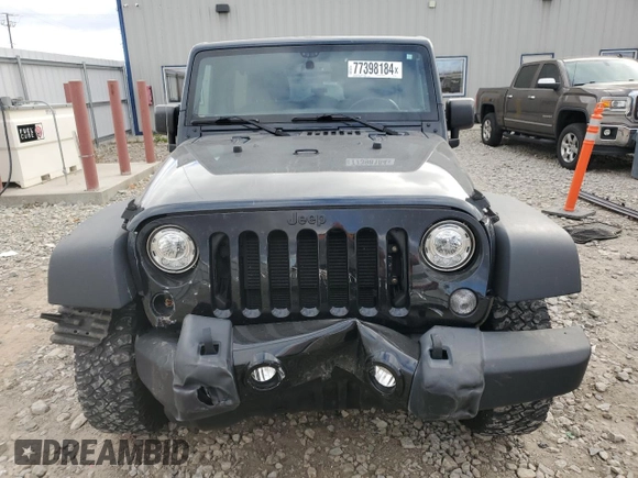 2018 Jeep Wrangler JK Unlimited Sport S with VIN 1C4BJWDG1JL907517, listed as a Copart auction lot 77398184 with 60,217 mi miles and Salvage Title. Bid and sale history available at carsss.com. Image 5.