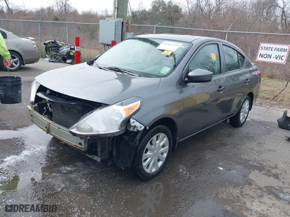 2017 Nissan Versa Sedan SV with VIN 3N1CN7AP4HL895626, listed as a IAAI auction lot 41542244 with 115,687 mi miles. Bid and sale history available at carsss.com. Image 18.