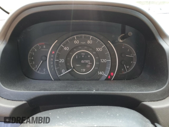 2012 Honda CR-V EX-L with VIN 5J6RM4H7XCL028504, listed as a Copart auction lot 57231965 with 182,985 mi miles and Salvage title. Bid and sale history available at DreamBid. Image 9.