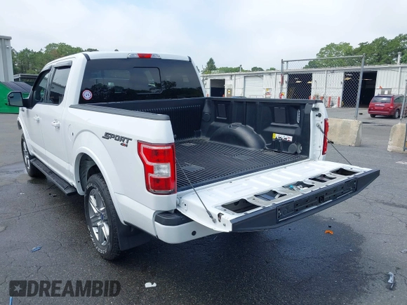 2019 Ford F-150 XL with VIN 1FTEW1EP4KFD31616, listed as a IAAI auction lot 42611556 with 78,001 mi miles and . Bid and sale history available at DreamBid. Image 3.