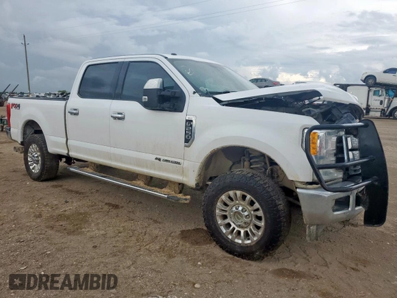 2017 Ford F-250 Lariat with VIN 1FT7W2BT8HED31603, listed as a Copart auction lot 62475025 with 105,293 mi miles and Salvage title. Bid and sale history available at DreamBid. Image 4.