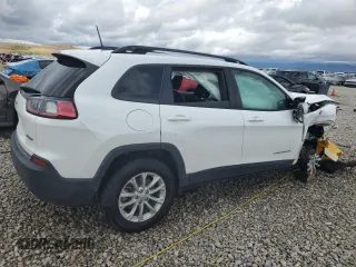 2022 Jeep Cherokee Latitude Lux with VIN 1C4PJMMX8ND554154, listed as a Copart auction lot 56482135 with 55,417 mi miles and Salvage title. Bid and sale history available at DreamBid. Image 3.