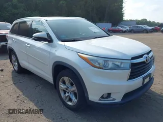 2015 Toyota Highlander Limited z VIN 5TDDKRFH5FS221483, wystawiony jako IAAI lot #42517481 z przebiegiem 89 481 mil mil oraz . Historia ofert i sprzedaży dostępna na DreamBid. Obrazek 1.