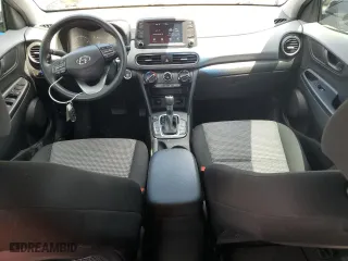 2021 Hyundai Kona SEL with VIN KM8K22AA6MU695830, listed as a Copart auction lot 52343985 with 58,478 mi miles and Salvage Title. Bid and sale history available at carsss.com. Image 8.