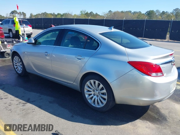 2011 Buick Regal CXL RL2 with VIN W04GP5ECXB1027563, listed as a IAAI auction lot 41890958 with 221,426 mi miles. Bid and sale history available at carsss.com. Image 3.
