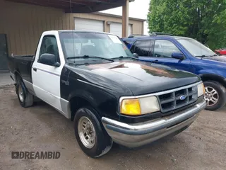 1993 Ford Ranger XLT with VIN 1FTCR10X6PTA54899, listed as a IAAI auction lot 42052566 with 1 mi miles. Bid and sale history available at carsss.com. Image 1.