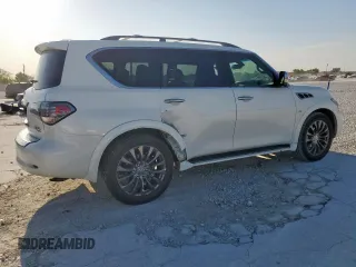 2015 Infiniti QX80 with VIN JN8AZ2NE9F9083611, listed as a Copart auction lot 53046305 with 143,167 mi miles and Salvage title. Bid and sale history available at DreamBid. Image 3.