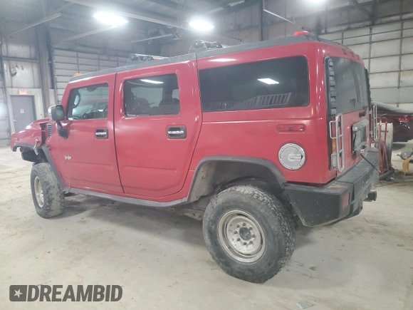 2004 Hummer H2 with VIN 5GRGN23U74H116568, listed as a Copart auction lot 81296154 with 146,517 mi miles and Salvage Title. Bid and sale history available at carsss.com. Image 2.