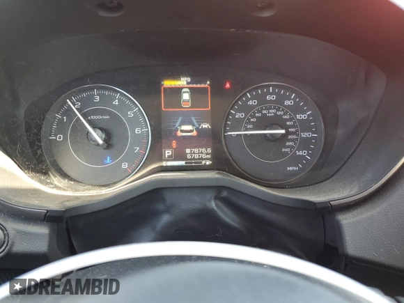 2018 Subaru Impreza Premium with VIN 4S3GTAD6XJ3724630, listed as a Copart auction lot 48565615 with 67,876 mi miles and Salvage Title. Bid and sale history available at carsss.com. Image 9.