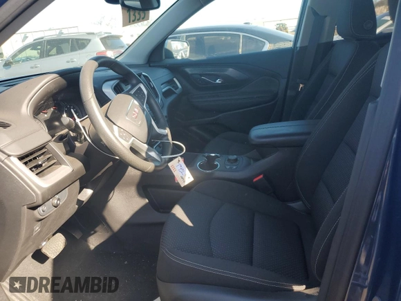 2024 GMC Terrain SLE with VIN 3GKALTEG8RL384990, listed as a Copart auction lot 52880765 with 5,621 mi miles and Salvage Title. Bid and sale history available at DreamBid. Image 7.