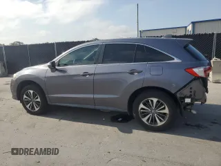 2017 Acura RDX Advance with VIN 5J8TB3H74HL011041, listed as a Copart auction lot 55409695 with 65,527 mi miles and Salvage title. Bid and sale history available at DreamBid. Image 2.