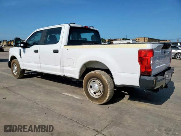 2020 Ford F-250 XL with VIN 1FT7W2A60LED39313, listed as a Copart auction lot 64837615 with 47,782 mi miles and Salvage title. Bid and sale history available at DreamBid. Image 2.