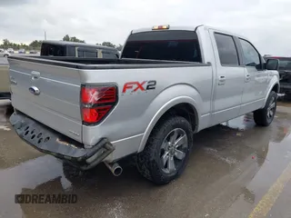 2012 Ford F-150 XL with VIN 1FTFW1CF7CKE18255, listed as a IAAI auction lot 41506688 with 243,624 mi miles. Bid and sale history available at carsss.com. Image 4.
