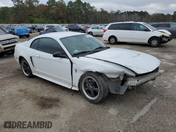 2003 Ford Mustang Standard with VIN 1FAFP404X3F327058, listed as a Copart auction lot 85322354 with 0 mi miles and Salvage Title. Bid and sale history available at carsss.com. Image 4.