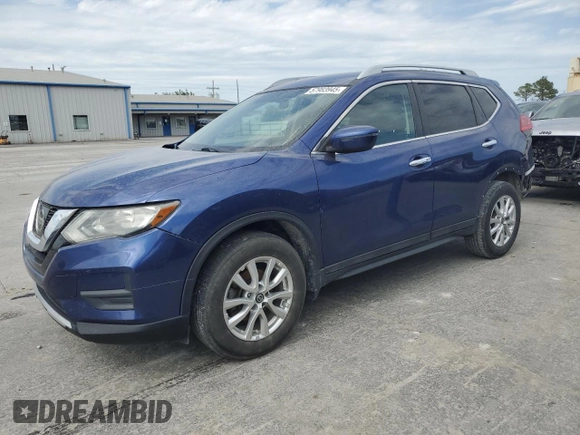 2017 Nissan Rogue SL with VIN 5N1AT2MV8HC885910, listed as a Copart auction lot 57983945 with 82,626 mi miles and Salvage title. Bid and sale history available at DreamBid. Image 1.