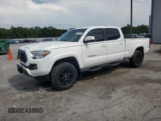 2021 Toyota Tacoma SR5 with VIN 3TMBZ5DN4MM030106, listed as a Copart auction lot 59931595 with 46,765 mi miles and Salvage title. Bid and sale history available at DreamBid. Image 1.