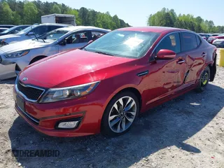 2015 Kia Optima SX with VIN 5XXGR4A76FG514014, listed as a IAAI auction lot 41980954 with 114,400 mi miles and . Bid and sale history available at carsss.com. Image 2.