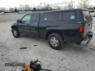 2008 Chevrolet Colorado LS with VIN 1GCCS19E688179377, listed as a Copart auction lot 82882334 with 124,583 mi miles and Salvage Title. Bid and sale history available at carsss.com. Image 2.
