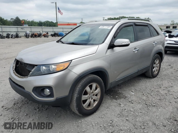 2012 Kia Sorento LX with VIN 5XYKT3A68CG294721, listed as a Copart auction lot 53873705 with 170,630 mi miles and Salvage Title. Bid and sale history available at DreamBid. Image 1.