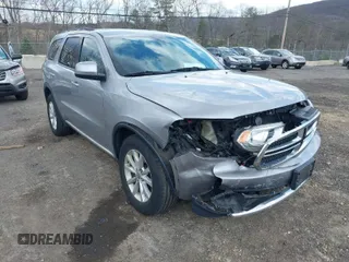 2015 Dodge Durango SXT with VIN 1C4RDJAG3FC746026, listed as a IAAI auction lot 42040152 with 126,370 mi miles and . Bid and sale history available at carsss.com. Image 1.