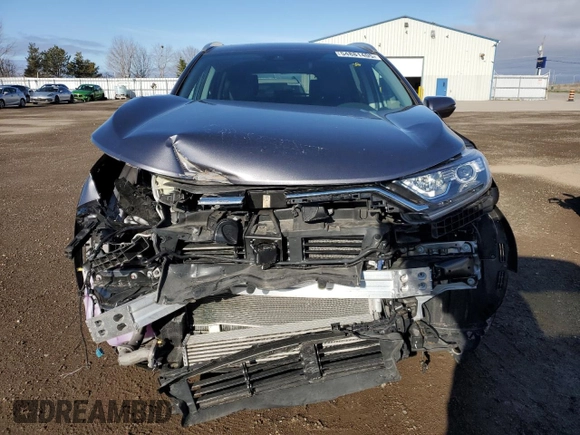 2022 Honda CR-V EX-L with VIN 2HKRW2H87NH226073, listed as a Copart auction lot 54881405 with 23,608 mi miles and Salvage title. Bid and sale history available at DreamBid. Image 5.