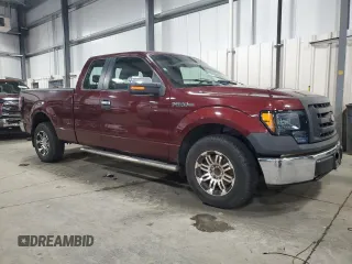 2009 Ford F-150 XLT with VIN 1FTRX12V99KB49459, listed as a Copart auction lot 56060525 with 146,433 mi miles and Salvage title. Bid and sale history available at DreamBid. Image 4.