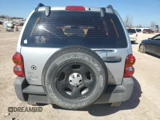 2003 Jeep Liberty Sport with VIN 1J4GK48K93W653461, listed as a Copart auction lot 46702455 with 213,581 mi miles and Salvage Title. Bid and sale history available at DreamBid. Image 6.
