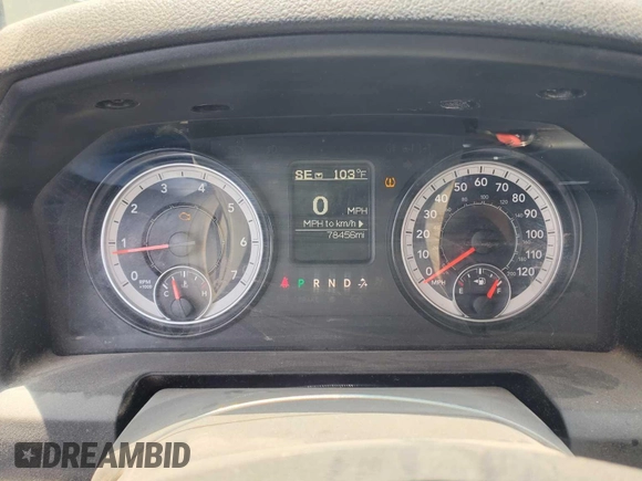 2023 Ram 1500 Tradesman with VIN 1C6RR7FG5PS531209, listed as a IAAI auction lot 42493899 with 78,456 mi miles and . Bid and sale history available at DreamBid. Image 1.