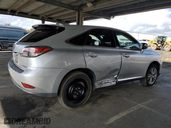 2013 Lexus RX with VIN JTJZB1BA9D2007114, listed as a Copart auction lot 49663965 with 177,499 mi miles and Salvage Title. Bid and sale history available at carsss.com. Image 3.