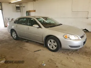 2008 Chevrolet Impala LT with VIN 2G1WT58K081362617, listed as a Copart auction lot 56459975 with 133,442 mi miles and Salvage Title. Bid and sale history available at DreamBid. Image 4.