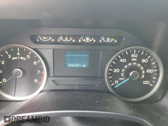 2017 Ford F-150 XL with VIN 1FTEW1C88HFB34484, listed as a Copart auction lot 54591985 with 154,633 mi miles and Clean Title. Bid and sale history available at carsss.com. Image 9.