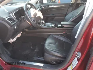 2015 Ford Fusion Titanium with VIN 3FA6P0K98FR132357, listed as a Copart auction lot 47213235 with 0 mi miles and Salvage Title. Bid and sale history available at carsss.com. Image 7.