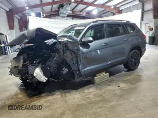 2024 Volkswagen Atlas SE z VIN 1V2HR2CAXRC580666, wystawiony jako Copart lot #60683495 z przebiegiem 12 135 mil mil oraz Szkoda całkowita • Salvage title. Historia ofert i sprzedaży dostępna na DreamBid. Obrazek 1.