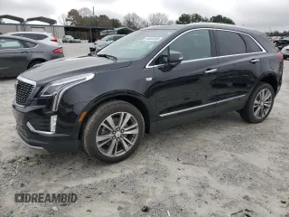 2021 Cadillac XT5 FWD Premium Luxury with VIN 1GYKNCRS4MZ116068, listed as a Copart auction lot 44843285 with 40,596 mi miles and Salvage Title. Bid and sale history available at carsss.com. Image 1.