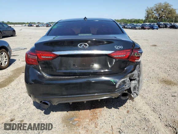 2019 Infiniti Q50 Luxe z VIN JN1EV7AP9KM515606, wystawiony jako Copart lot #53248805 z przebiegiem 100 081 mil mil oraz Nie do naprawy • Non repairable. Historia ofert i sprzedaży dostępna na DreamBid. Obrazek 6.