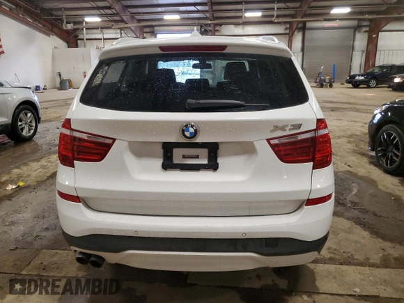 2017 BMW X3 xDrive35i with VIN 5UXWX7C52H0S19204, listed as a Copart auction lot 51147395 with 126,419 mi miles and Clean Title. Bid and sale history available at DreamBid. Image 6.