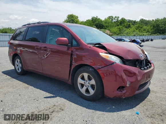 2013 Toyota Sienna LE AAS with VIN 5TDKK3DC4DS404544, listed as a Copart auction lot 60274615 with 94,933 mi miles and Salvage title. Bid and sale history available at DreamBid. Image 4.