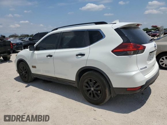 2017 Nissan Rogue S with VIN 5N1AT2MT3HC771845, listed as a Copart auction lot 58642604 with 75,773 mi miles and Salvage Title. Bid and sale history available at carsss.com. Image 2.
