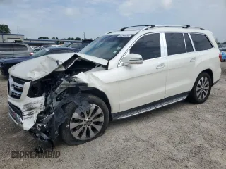 2017 Mercedes-Benz GLS 450 with VIN 4JGDF6EE7HA969724, listed as a Copart auction lot 62549654 with 99,553 mi miles and Salvage Title. Bid and sale history available at DreamBid. Image 1.